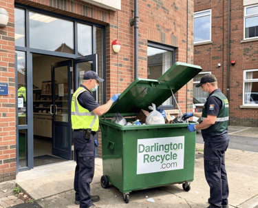 Carlington Recycle commercial waste recycling.