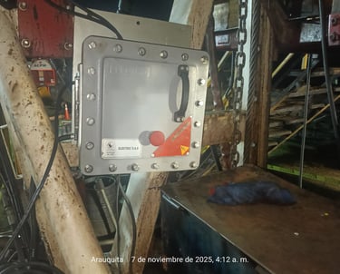 Caja de lógica del sistema Ángel Guardián 