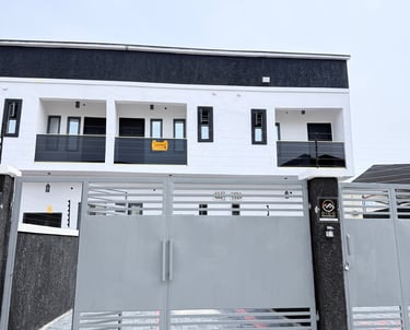 2 Bedroom terrace duplex with bq for sale in Sangotedo, ajah