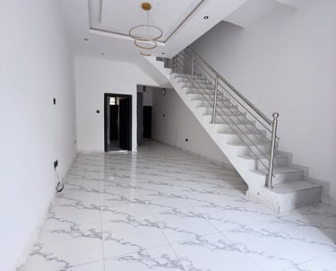 2 Bedroom terrace duplex with bq for sale in Sangotedo, ajah