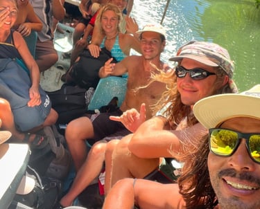 viaje grupal de surf