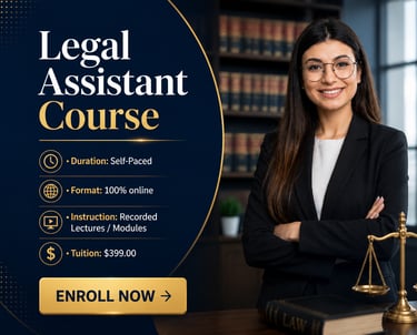 Legal Assistant Course