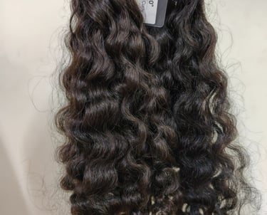 Premium Curly Raw Human Hair Bundles from Tanori Hair LLP