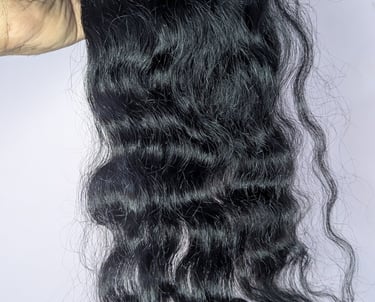 HD lace closure made with 100% South Indian raw human hair by Tanori Hair LLP