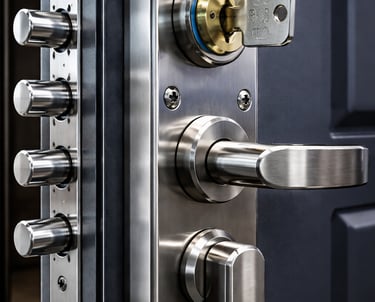 installation de serrure haute sécurité