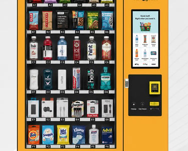 Smart touchscreen vending machine Singapore