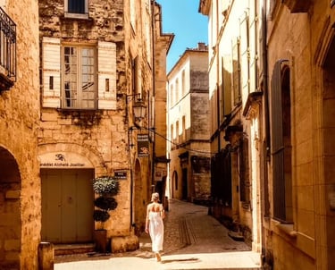 les rues d'uzès
