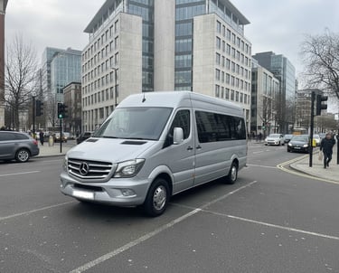 16 seater minibus in the city