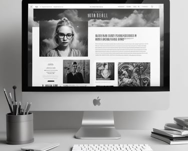 Code editor with lines of clean, well-organized JavaScript and CSS on screen.