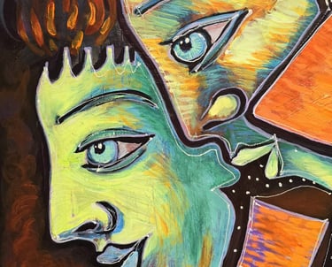 Ein Bild über Wahrnehmung, Erinnerung und die Vielschichtigkeit des Menschen.