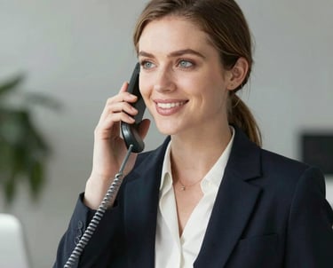 A dedicated Eastern Stone team member assisting a client over the phone during a late-night AOG situation.