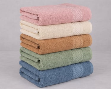 Bamboo bath towels for spa and hotel use