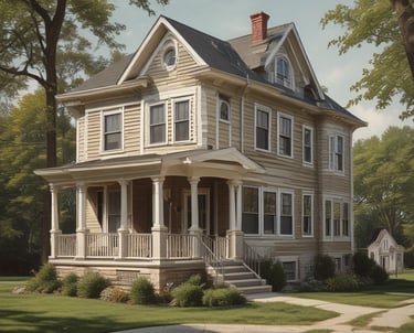 A friendly property manager speaking with a smiling tenant in a cozy apartment.