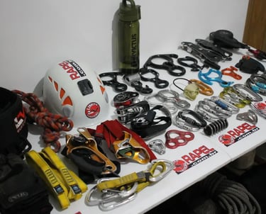 Equipamento de rapel