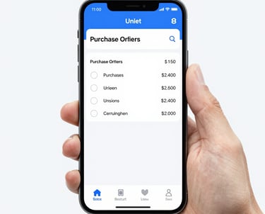 Screenshot of the application's main interface showing data visualization.