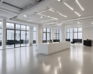 Stylish kitchen and bathroom renovation showcasing clean lines and premium finishes.