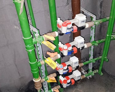 Identificação e correção de vazamentos