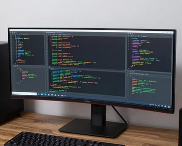 black blue and yellow textile