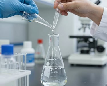 a man riding a skateboard down a street next to tall buildings