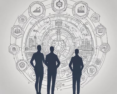 black blue and yellow textile