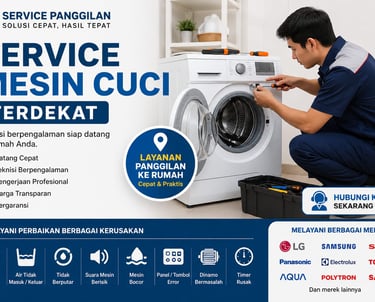 Service Mesin Cuci Terdekat