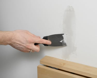 small hole plaster repair