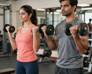 A welcoming workspace with tools and materials representing various services.