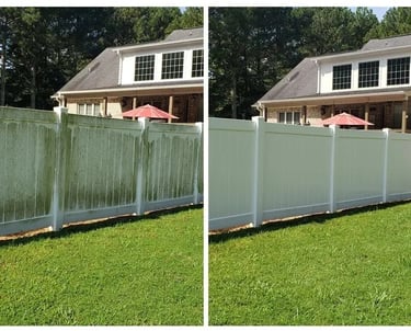 Vinyl Fence Soft Wash Lutz FL