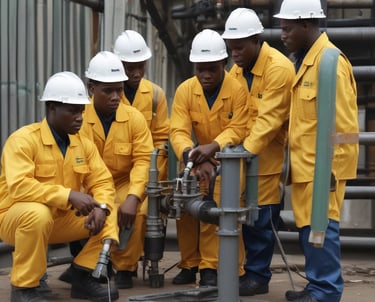 Photo of a corporate training session with engaged professionals around a workshop table.
