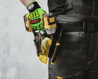 PSC KONG Deck Crew Cut5 industrial gloves with Cut Level 5 protection for heavy industrial work