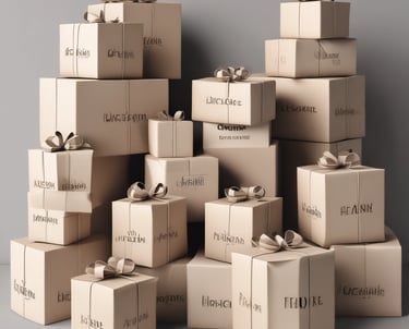 A happy tan and white mixed-breed dog playing with a red rubber chew toy on a sandy beach.