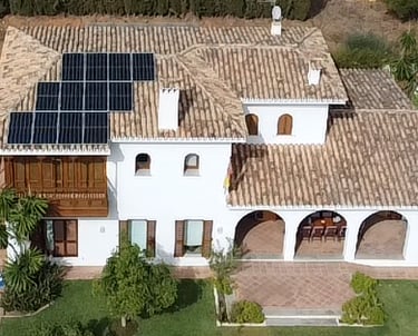 integración arquitectónica solar vivienda histórica