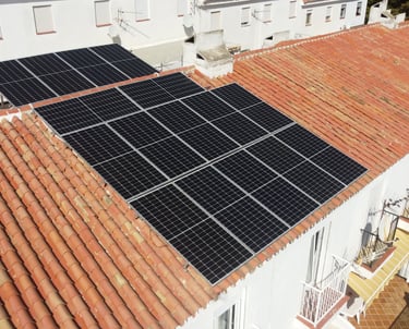 placas solares tejado máximo aprovechamiento