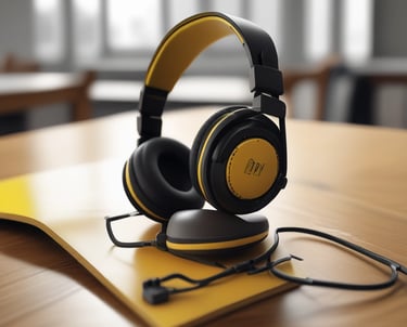 A sleek black and gold interface displaying AI-powered wellness analytics.