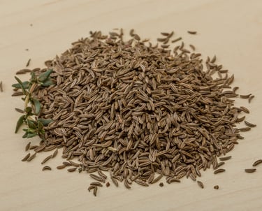 Caraway Seed Oil : Carum carvi L.  Family : Apiaceae  Part Used : Seeds  CAS Number : 8000-42-2