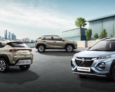 suzuki fronx all variant