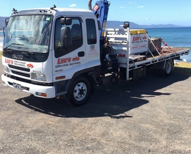 Lee's driving school trucks