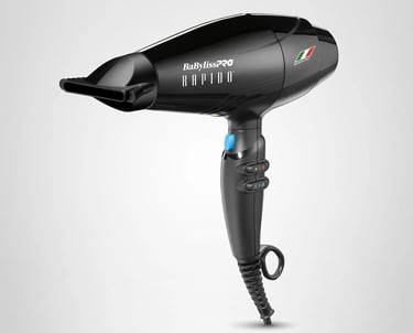 BaBylissPRO Hair Dryer, Nano Titanium Rapido