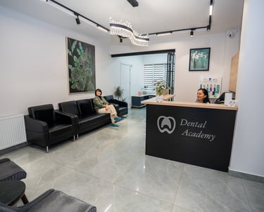 Dental Academy Tbilisi reception area
