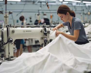 white and black abstract painting