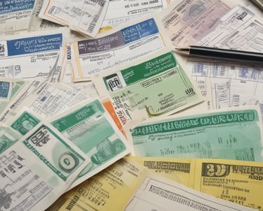 Hands exchanging currency notes symbolizing financial support for enterprises.