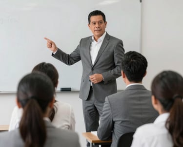 black magnifying glass on white paper