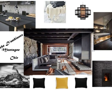 FaynZa Planche d'ambiance chic Architecte d'intérieur