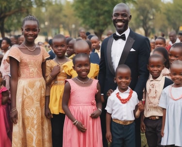 Artisans displaying handmade crafts and traditional fabrics at a bustling market.