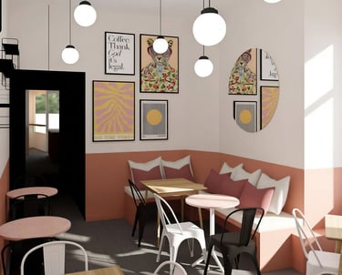 Isabelle Tran - Décoration salon de thé Paris