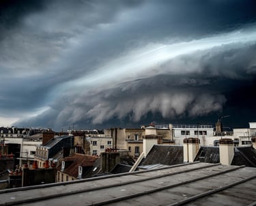 Photo d'un arcus visible dans la ville de Caen (Thomas Roulland Photographie)