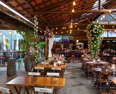 Casamento em restaurante