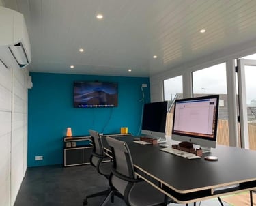 air con in composite wood office
