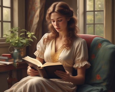 A hand holding a notebook or journal open to a page with handwritten notes and a motivational insert that says 'RADIATE self-love'. The page includes words and phrases related to self-love and personal growth. A blue and green woven bag is visible in the background.