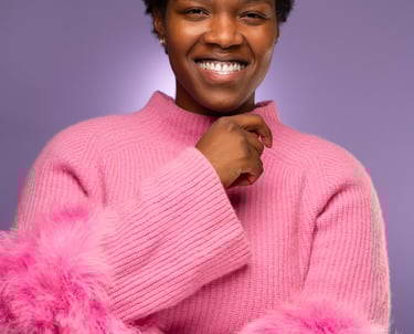 picture of the founder of tiracooks clothing company